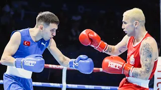 Samet Gümüs (TUR) vs. Omer Ametović (SRB) European Boxing Championships 2024 SF's (51kg)