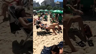 😲 MUST SEE - BEST Beach PARTY IN 4K 🔥 2024 Rio de Janeiro Brazil LEBLON Beach walking tou
