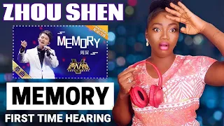 SINGER REACTS | FIRST TIME HEARING ZHOU SHEN - "MEMORY" REACTION!!!😱 | Out of This World🔥🔥Oh mine