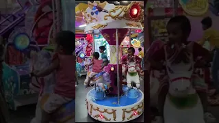 Carousel for  Children @ Playoff | Vijayawada | Trendsetmall Paradisemall | Hyderabad