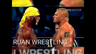 Hulk Hogan vs Brock Lesnar - Highlights