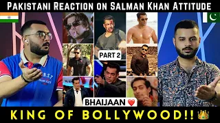 Pakistani Reaction on Salman Khan Full Attitude Videos Part 2🔥| Salman Khan Angry Moments |