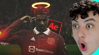 Reacting To Rashford Edit the Best Premier League player 4K (After Effect)