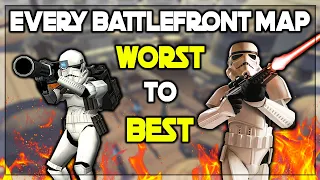 RANKING EVERY BATTLEFRONT MAP WORST to BEST (Classic, 2004)