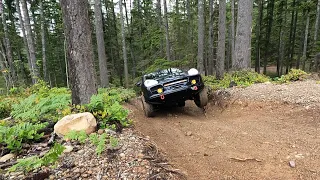 Porsche Cayenne VS Jeep at Tahuya Trails full video of June Run