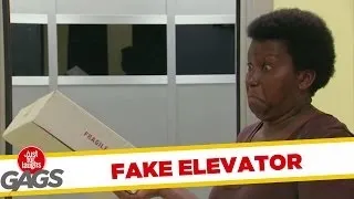 Fake Elevator Makes People Go Crazy