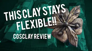 The clay that stays flexible || CosClay for cosplay