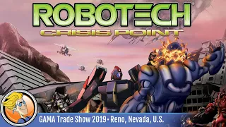 Robotech: Crisis Point — game overview at GAMA Trade Show 2019