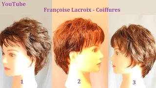 Women's Short Haircut / Pixie Haircut / Layered Short haircut tutorial