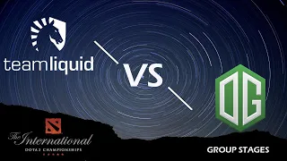 🔴 [EN] Dota 2 Live | Liquid vs OG | Game 02 | TI9 Grand Finale