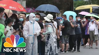 China Reports COVID-19 Outbreak At Wholesale Market In Beijing | NBC News NOW