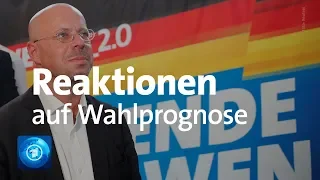 Landtagswahlen: Erste Reaktionen aus Sachsen und Brandenburg