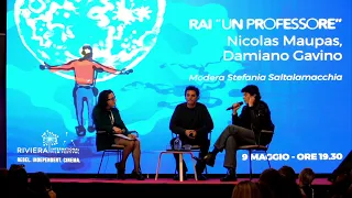 RIFF 2024 - RAI "UN PROFESSORE" Nicolas maupas e Damiano Gavino. Modera Stefania Saltalamacchia