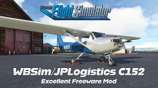 MSFS | Amazing Freeware WBSim/JPLogistics Cessna 152 Mod