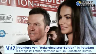 Lothar Matthäus in Potsdam bei Bayern-Filmpremiere