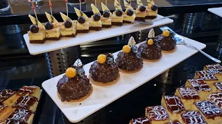 Antalya Turkey - Delphin Imperial - Diner Sunday Desserts
