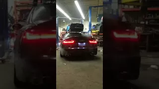 Audi A6 3.0 TFSI w/ ARMYTRIX Cat-Back Variable Exhaust - Loud Revs!