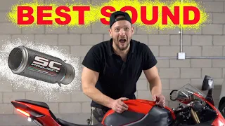 САМАЯ ВЕСЕЛАЯ УСТАНОВКА ВЫХЛОПА. BMWs1000rr BEST SOUND