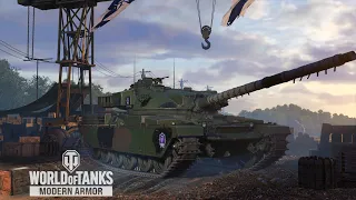 Chieftain Mk.11- 12.9k combined World of Tanks Console (Wot Console)/ first 30 secs audio issue