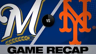 4/26/19: Brewers' bats overpower Mets in 10-2 rout