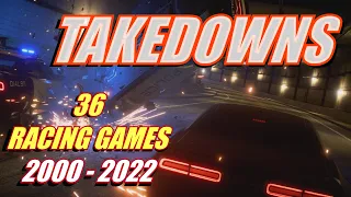 Takedowns in Racing Games (2000 - 2022)