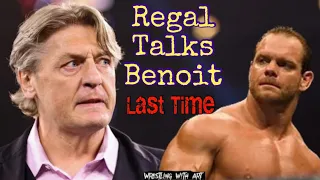 Regal Talks Benoit for the LAST TIME