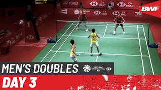 BWF World Tour Finals 2021 | Gideon/Sukamuljo (INA) [1] vs Astrup/Rasmussen (DEN) [3/4] | Group A