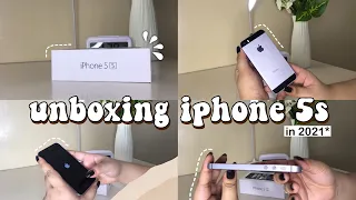 Unboxing iPhone 5s in 2021📱| kayedeenjoy