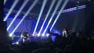 Parkway Drive gives the crowd the choice which song to play: Gimme AD live at Eurocam Belgium