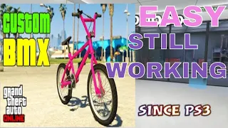 *HOW TO MOD YOUR BMX* GTA V ONLINE - CHANGE THE COLOUR OF YOUR BMX - SUPER EASY #GTA5 #PS4 #BMX