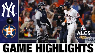 Yankees vs. Astros ALCS Game 1 Highlights (10/19/22) | MLB Highlights