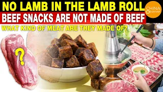 Fake Food: No Lamb In The Lamb Roll  |  Black Food Technology | Delicious Foods Are Made This Way