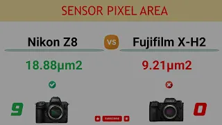 Nikon Z8 vs Fujifilm X-H2 Comparison: 11 Reasons to buy the Z8 and 8 Reasons to buy the X-H2