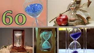 1 Minute Sand Timer Countdown Compilation with Alarm
