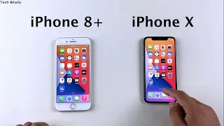 iPhone X vs iPhone 8 Plus Speed Test & Ram Management