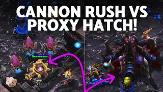 StarCraft 2 - When a Cannon Rush meets a Proxy Hatch | MaxPax vs Bly (1 game PvZ)