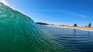 SURFING WEDGEY WAVES! (RAW POV)