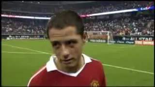 Javier Chicharito Hernadez After Match Interview For Manchester United