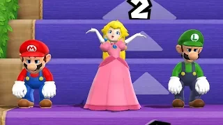 Mario Party 9 Step It Up - Mario vs Peach vs Luigi vs Daisy Master Difficulty Gameplay | GreenSpot