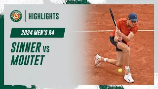 Sinner vs Moutet Round 4 Highlights | Roland-Garros 2024