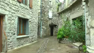 FRANCE Ruoms, Ardeche (hd-video)