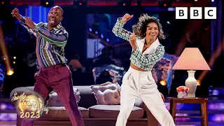 Eddie Kadi and Karen Hauer Quickstep to Two Hearts by Phil Collins ✨ BBC Strictly 2023