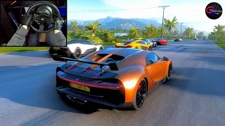 Bugatti Chiron - Goliath Race - Forza Horizon 5 | Thrustmaster T300RS Gameplay