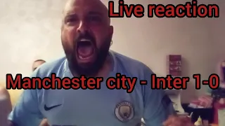 Manchester City - Inter 1 -0 live Reaction juventini finale Champions League