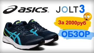 Обзор кроссовок ASICS JOLT 3 / ОТЗЫВ на бюджетные беговые кроссовки / Не гонитесь за технологиями!!!