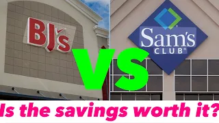 SAM’S CLUB vs BJS PRICE COMPARISON ON GROCERY ITEMS! BJ'S IS THE WINNER! #SHOPPING #FLORIDA #2023