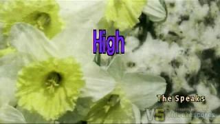 The Speaks - High (Karaoke/Lyrics/Instrumental)