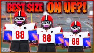 WHAT IS THE BEST SIZE ON ULTIMATE FOOTBALL ROBLOX?!? (ULTIMATE FOOTBALL TUTORIAL!)