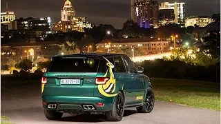 Go Bokke! This custom Range Rover Sport SVR is an awesome tribute to the Springboks