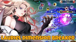 Lauriel New Skin Dimension Breaker Mid Lane Pro Gameplay | Arena of Valor Liên Quân mobile CoT